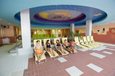 Hungarospa - Green Stone Apartments Hajduszoboszlo - szaunapiheno